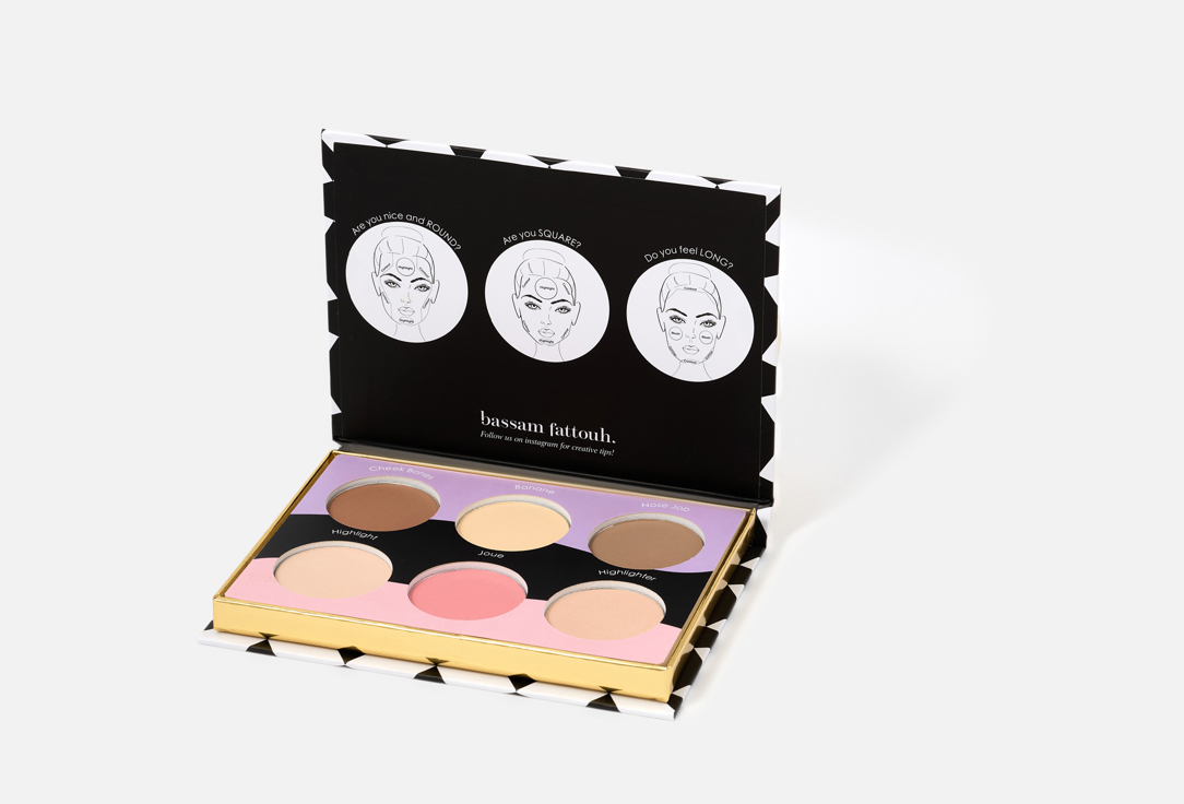 BASSAM FATTOUH Contouring Powder Palette The Blur Kit
