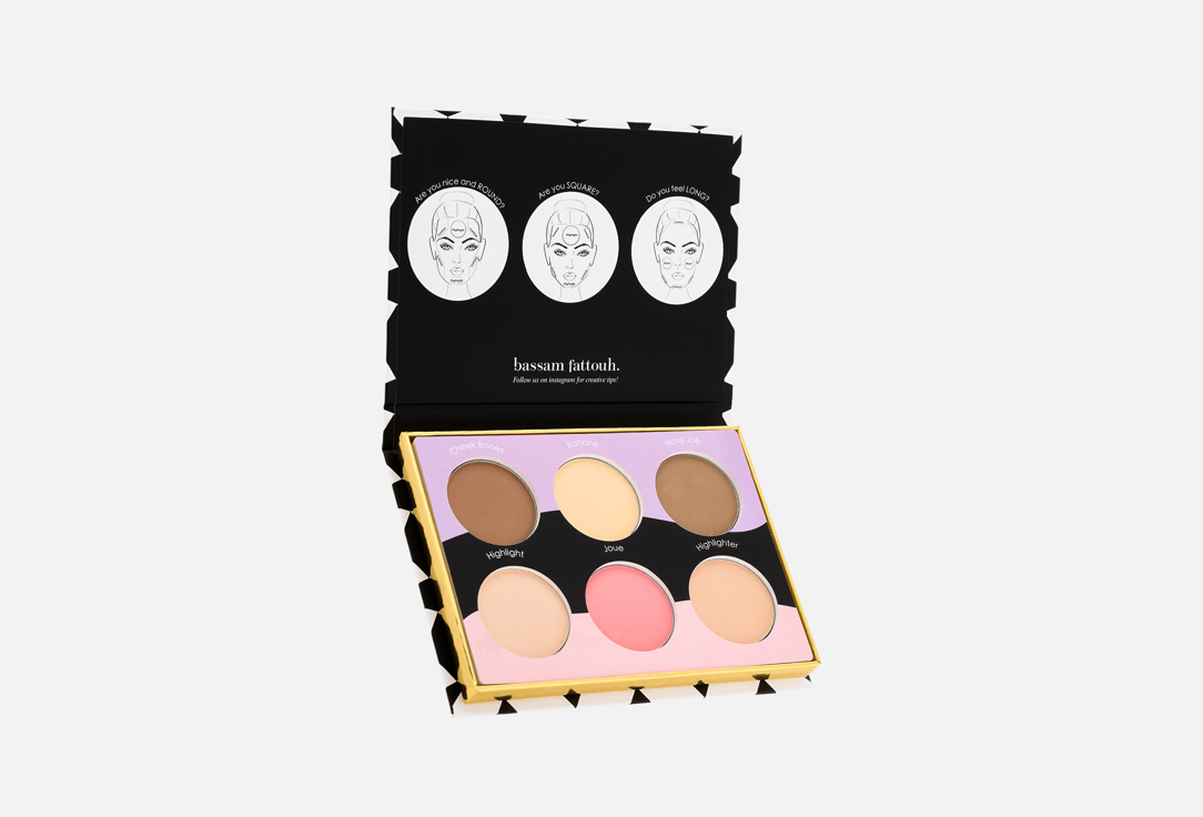 BASSAM FATTOUH Contouring Powder Palette The Blur Kit