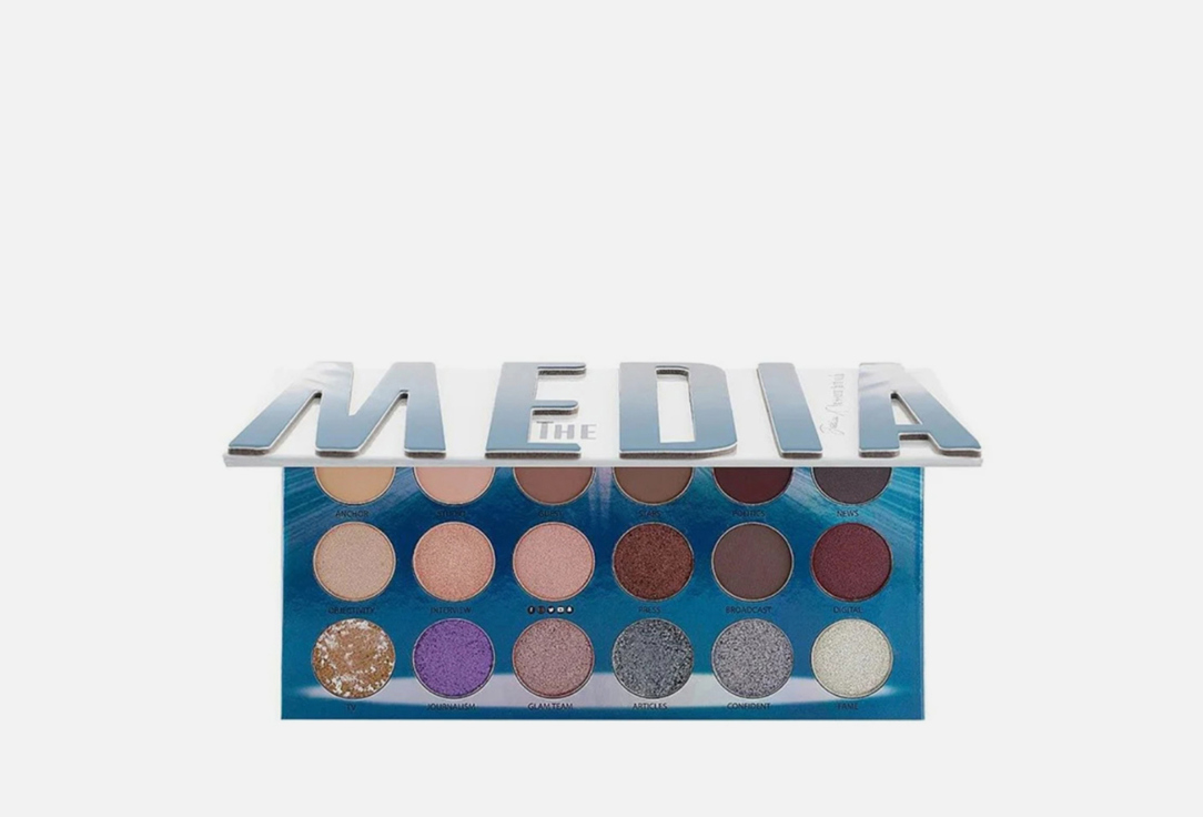 BASSAM FATTOUH Eyeshadow Palette The Media