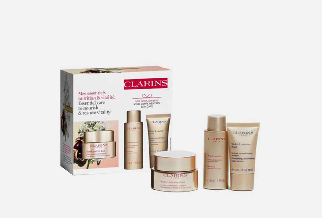 Clarins Face care set My Nutrition & Vitality Essentials