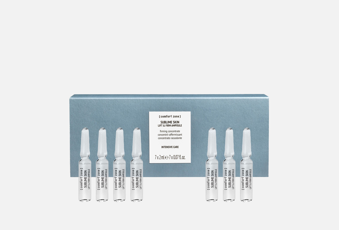 Comfort zone Lifting and firmness concentrate ampoules Sublime Skin