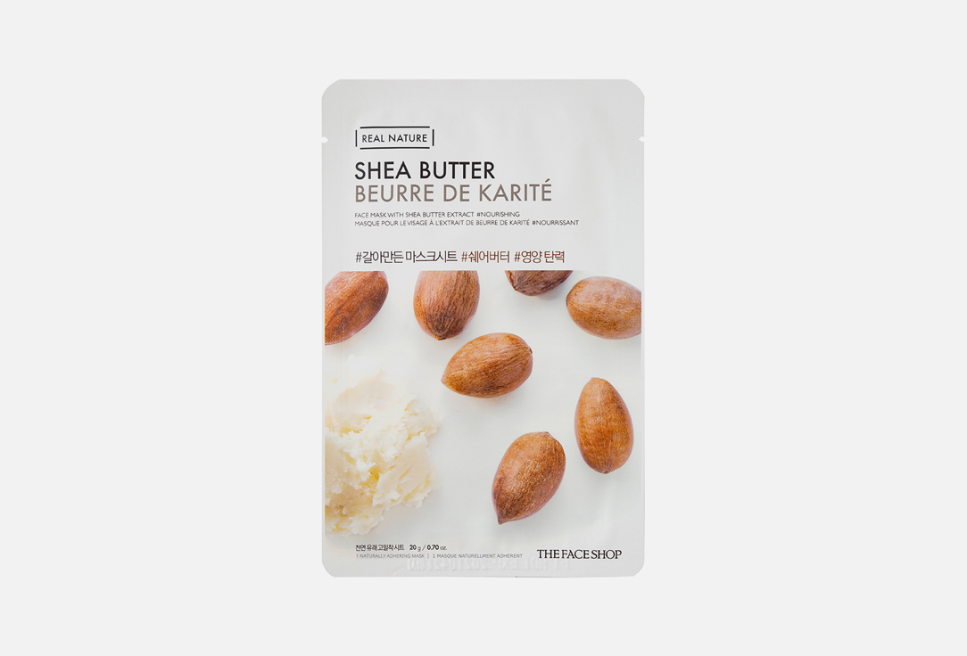 THE FACE SHOP Face Mask Real nature shea butter 