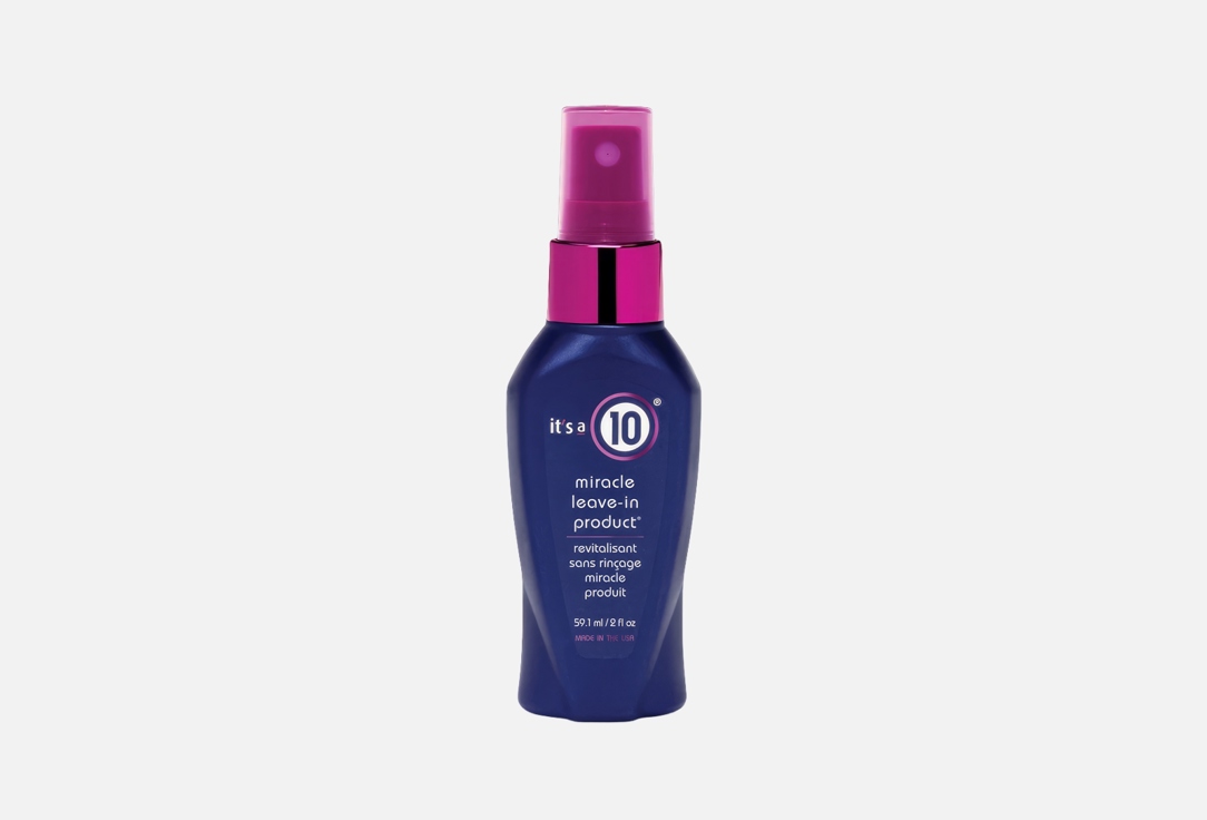 Its 10 Haircare Smoothing Leave-In Spray for damaged hair MIRACLE