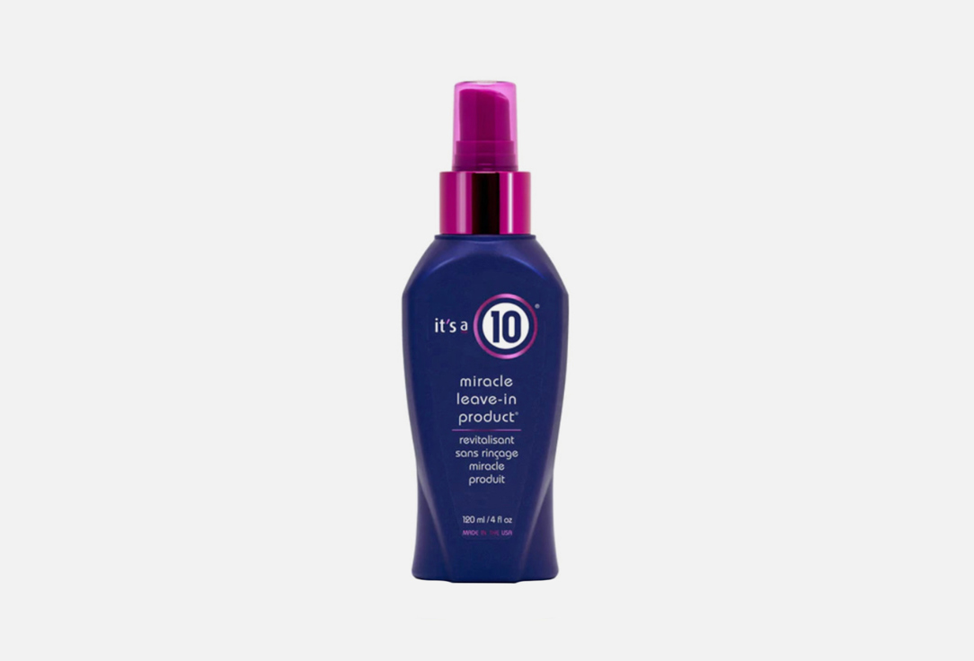 Its 10 Haircare Smoothing Leave-In Spray for damaged hair MIRACLE