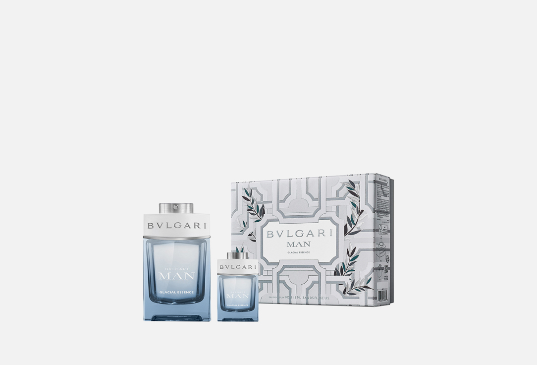 Bvlgari Parfume Set  Man Glacial Essence Spring 2024