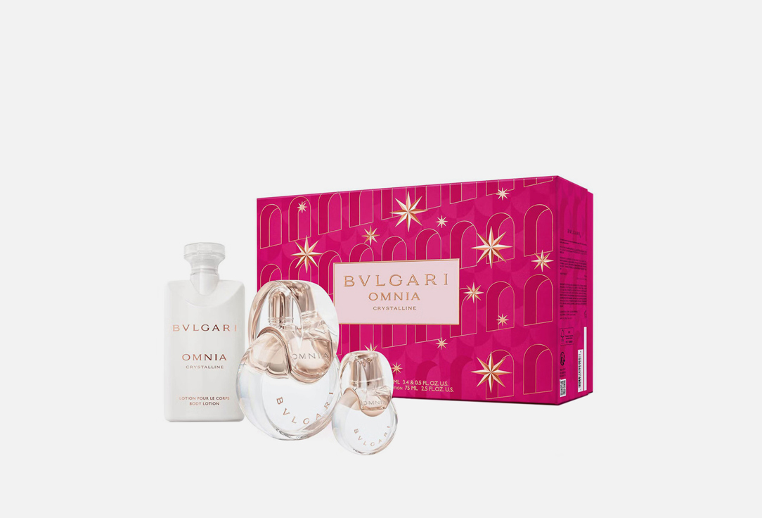 Bvlgari Parfume Set  Omnia Crystalline Christmas 2023