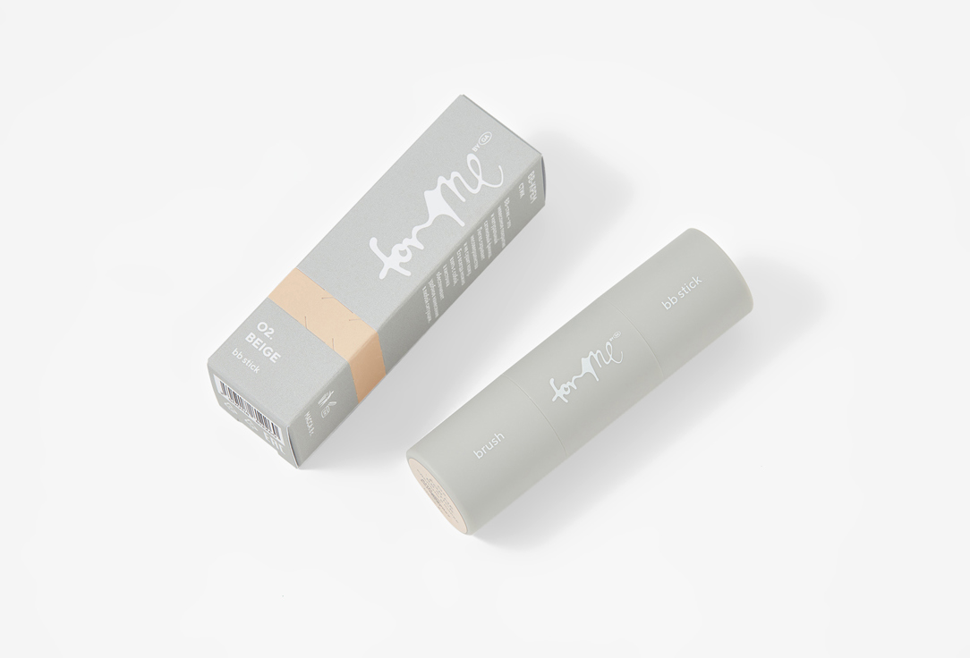 For me by gold apple BB FOUNDATION STICK Bb stick 02, Beige 8 g For me by gold apple BB FOUNDATION STICK Bb stick