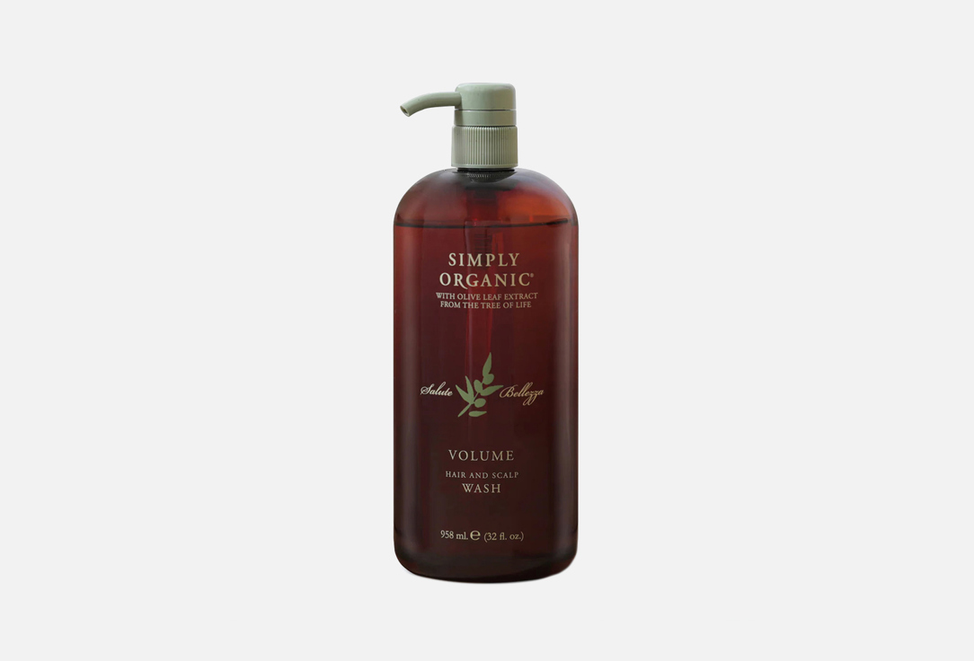 Simply Organic Hair shampoo Volume wash 