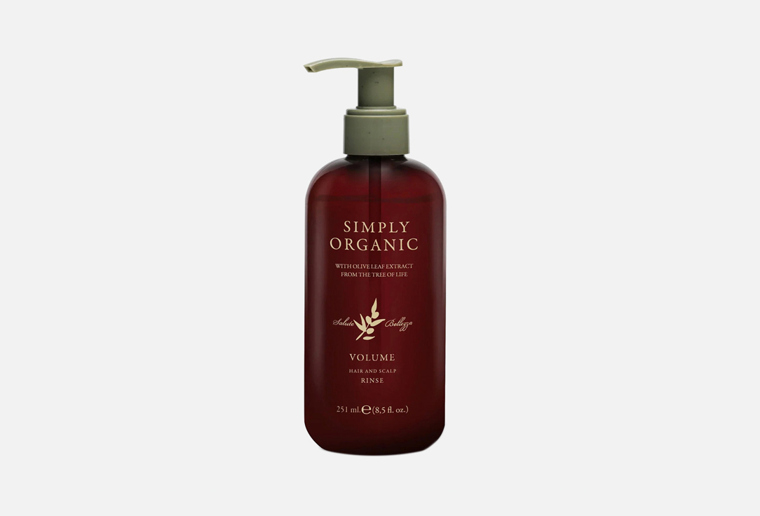 Simply Organic Hair conditioner Volume rinse 