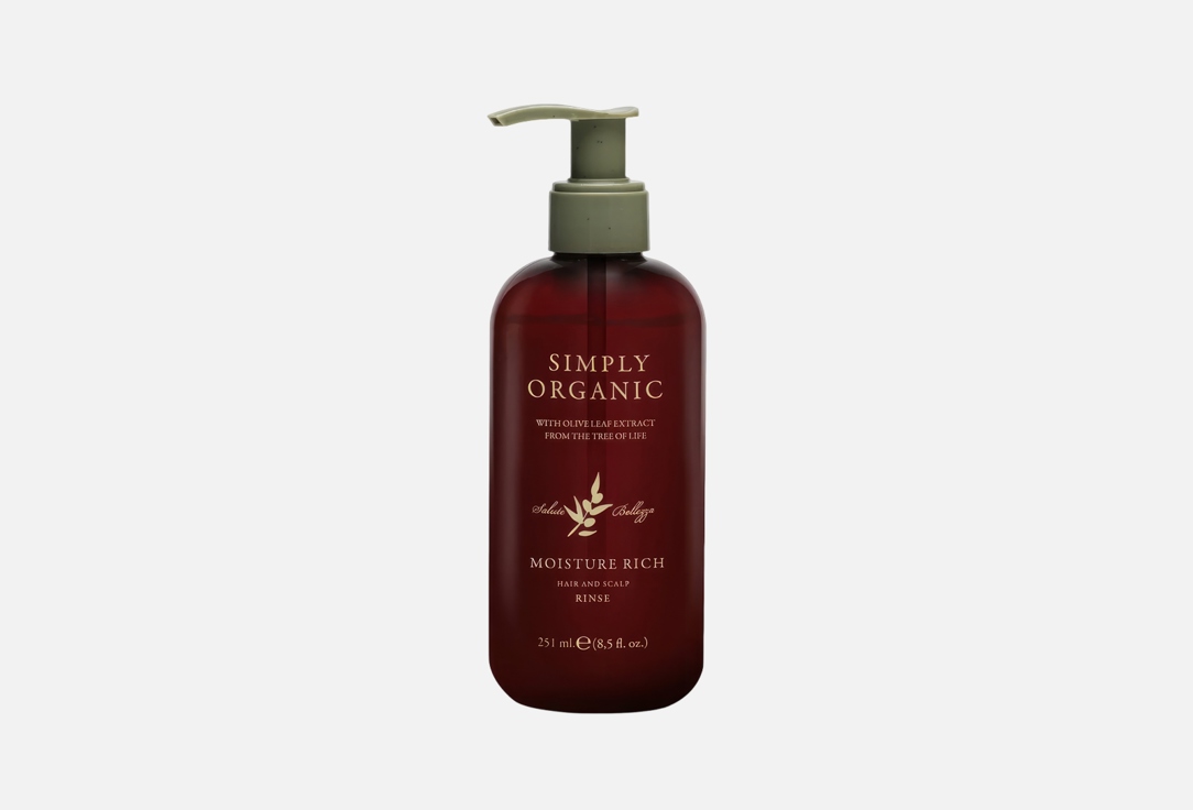 Simply Organic Hair conditioner Moisture rich rinse 