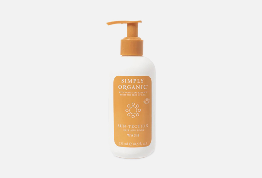 Simply Organic Body and hair wash Sun-tection