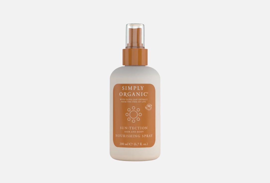 Simply Organic Hair & body Sunscreen spray Nourishing