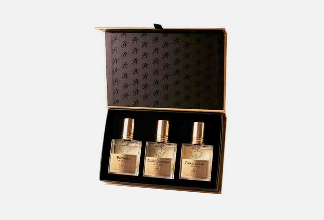 Nicolai Parfumeur-Createur Paris Gift set Patchouli, Ambre Cashmere & Baikal Leather Intense