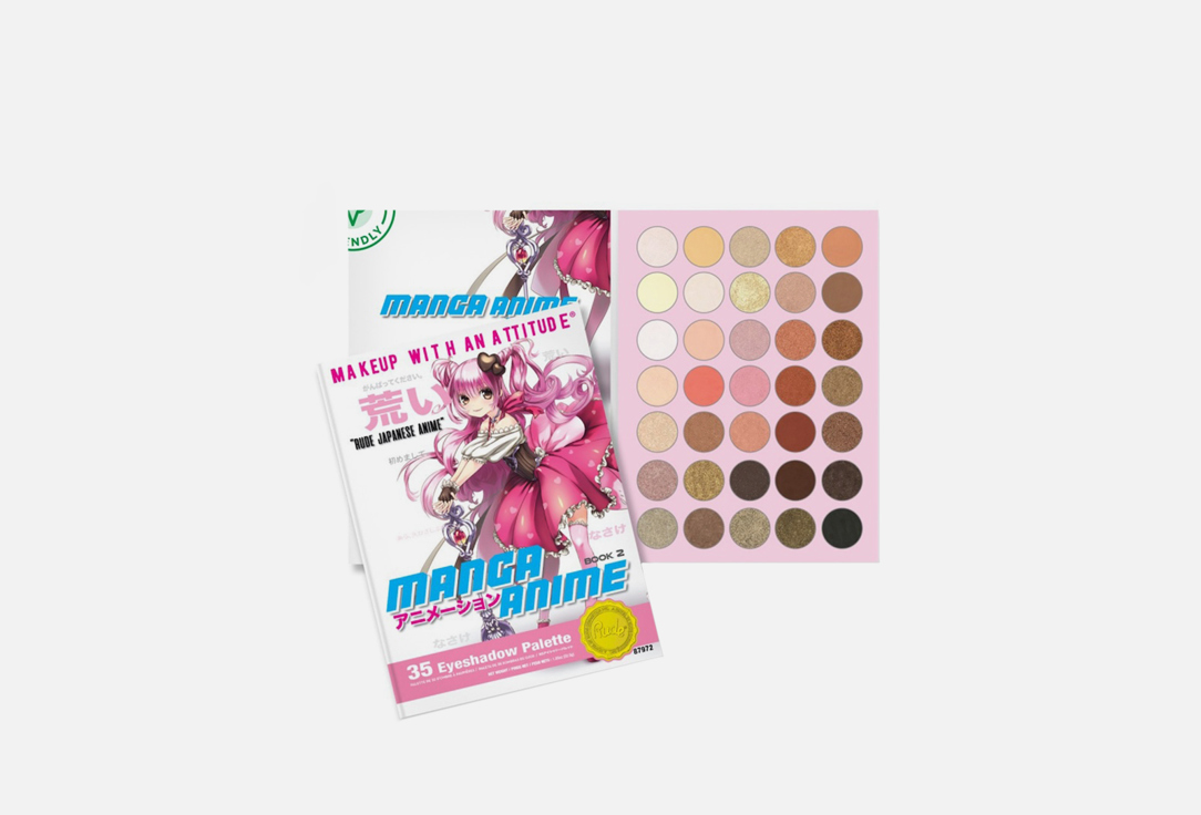 Rude Cosmetics Eyeshadow palette Manga anime