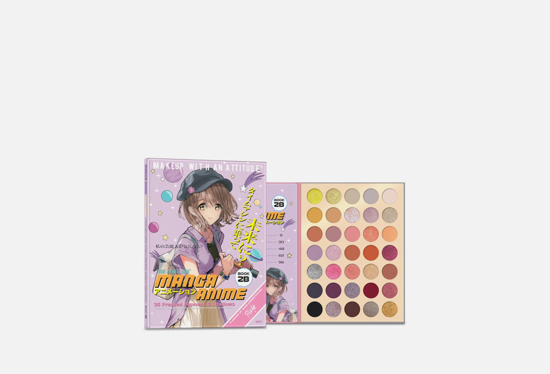 Rude Cosmetics Eyeshadow palette Manga anime