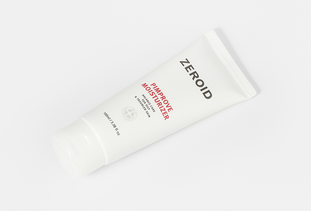 Zeroid Moisturizer face cream soothes and calm irritated skin Pimprove 