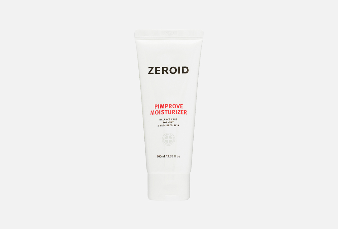 Zeroid Moisturizer face cream soothes and calm irritated skin Pimprove 