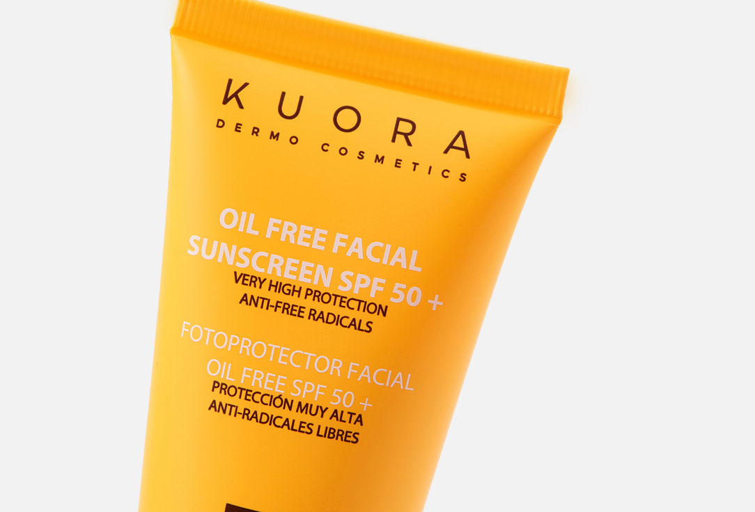 KUORA Lightweight Face Sunscreen SPF50+ OIL FREE FACIAL SUNSCREEN