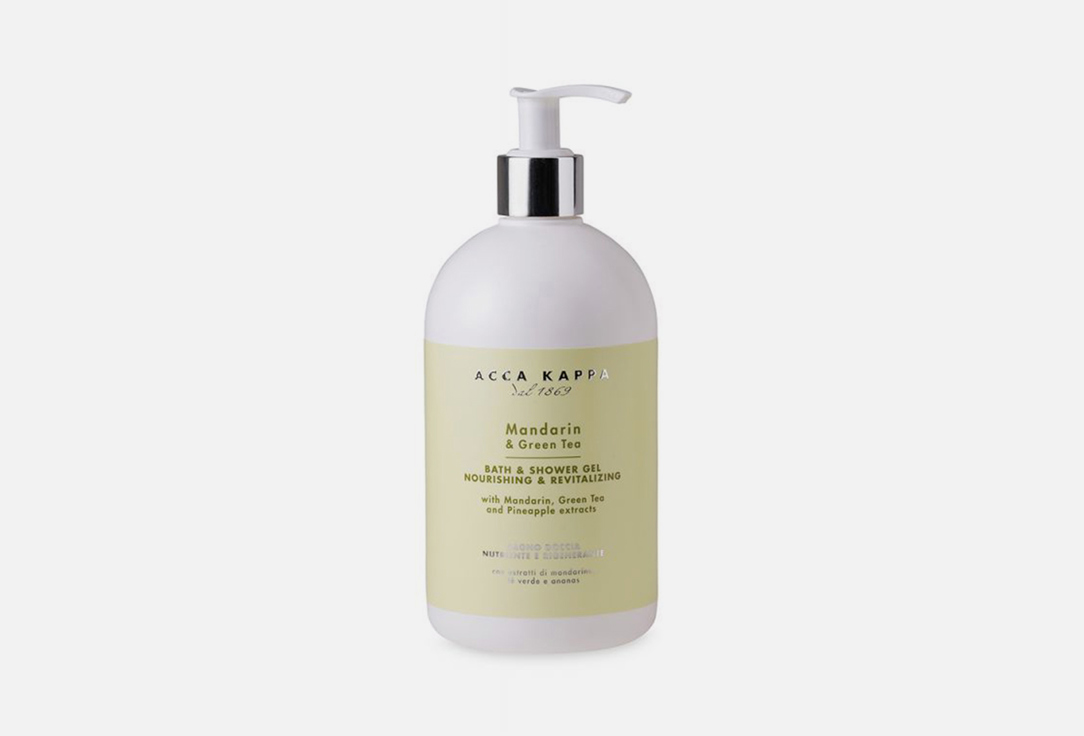 Acca Kappa Nourishing Bath & Shower Gel Mandarin & green tea