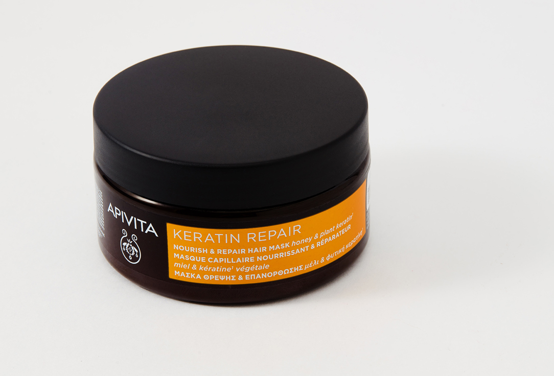 APIVITA Nourish & repair hair mask Keratin Repair