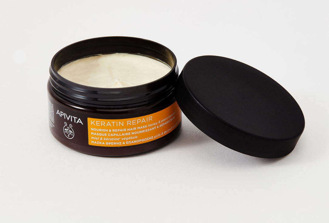 APIVITA Nourish & repair hair mask Keratin Repair