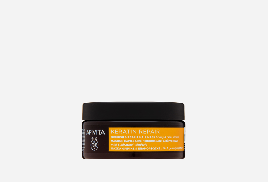 APIVITA Nourish & repair hair mask Keratin Repair