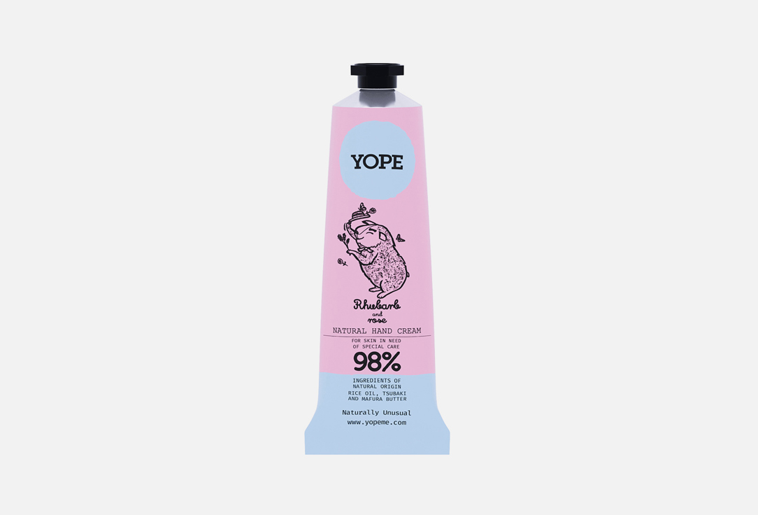 YOPE Hand Cream Rhubarb