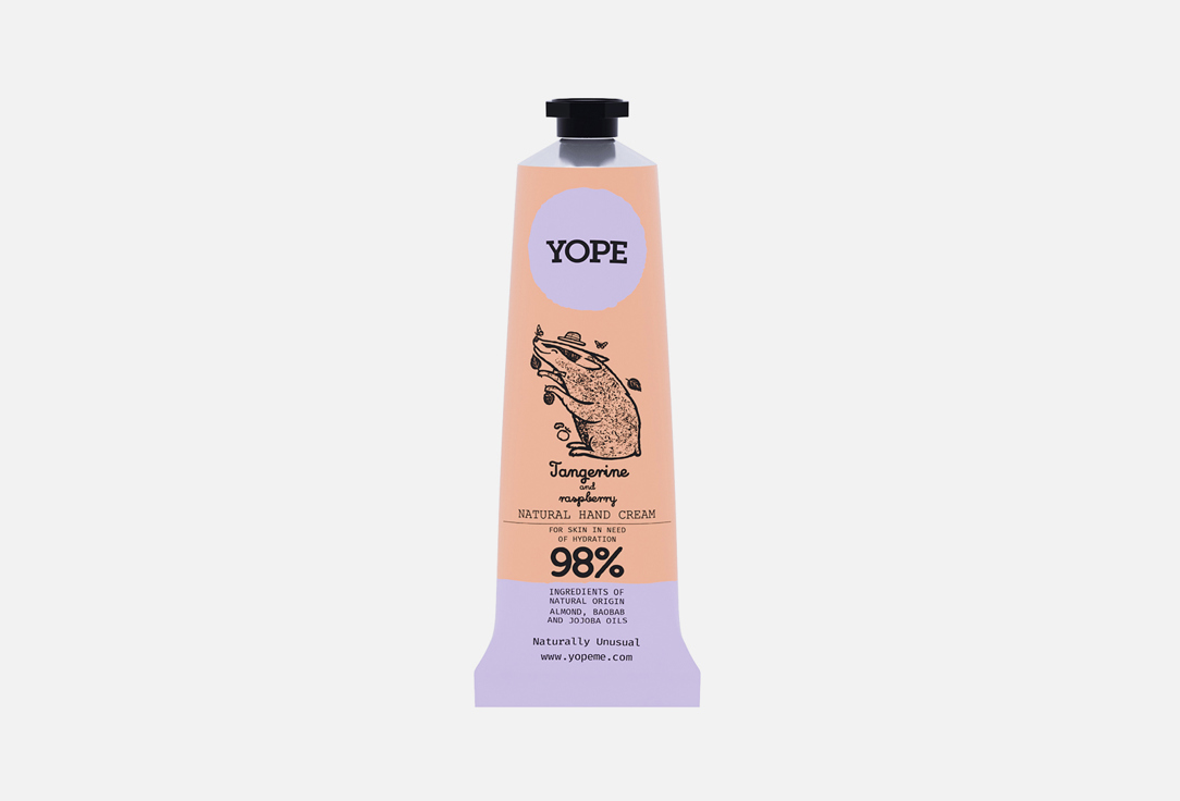 YOPE Hand Cream Tangerine And Raspberry