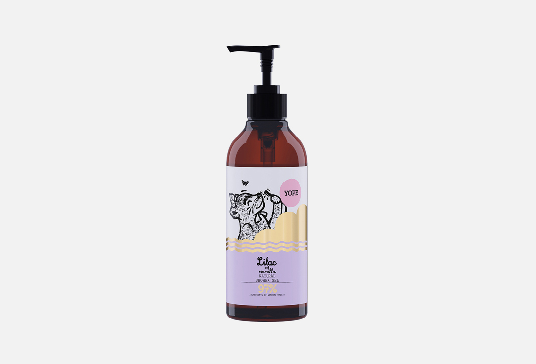 YOPE Shower Gel Lilac And Vanilla