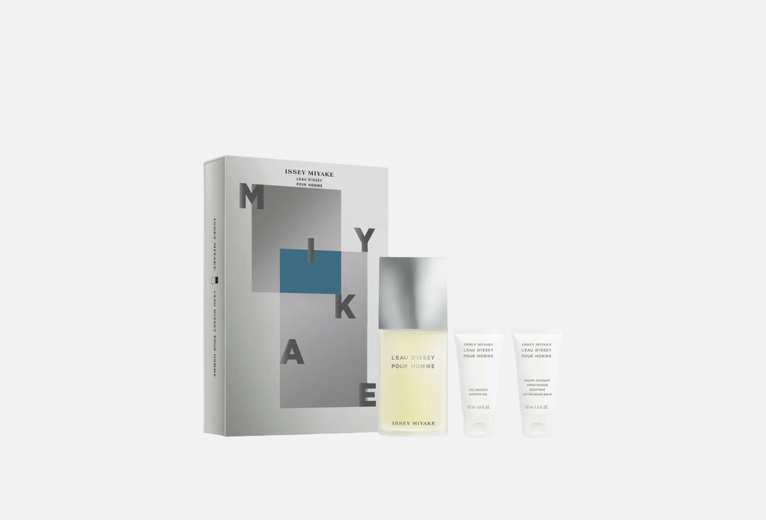 Issey Miyake Eau de Toilette & Skincare giftset for men L'Eau d'Issey Pour Homme