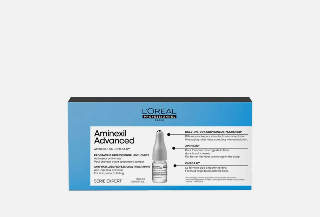 L'Oreal Professionnel Anti-hair loss activator Ampoules Aminexil Advanced