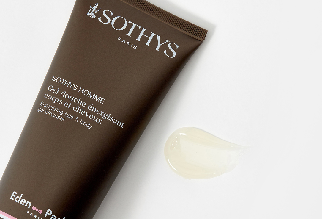 Sothys ENERGIZING HAIR & BODY GEL CLEANSER HOMME