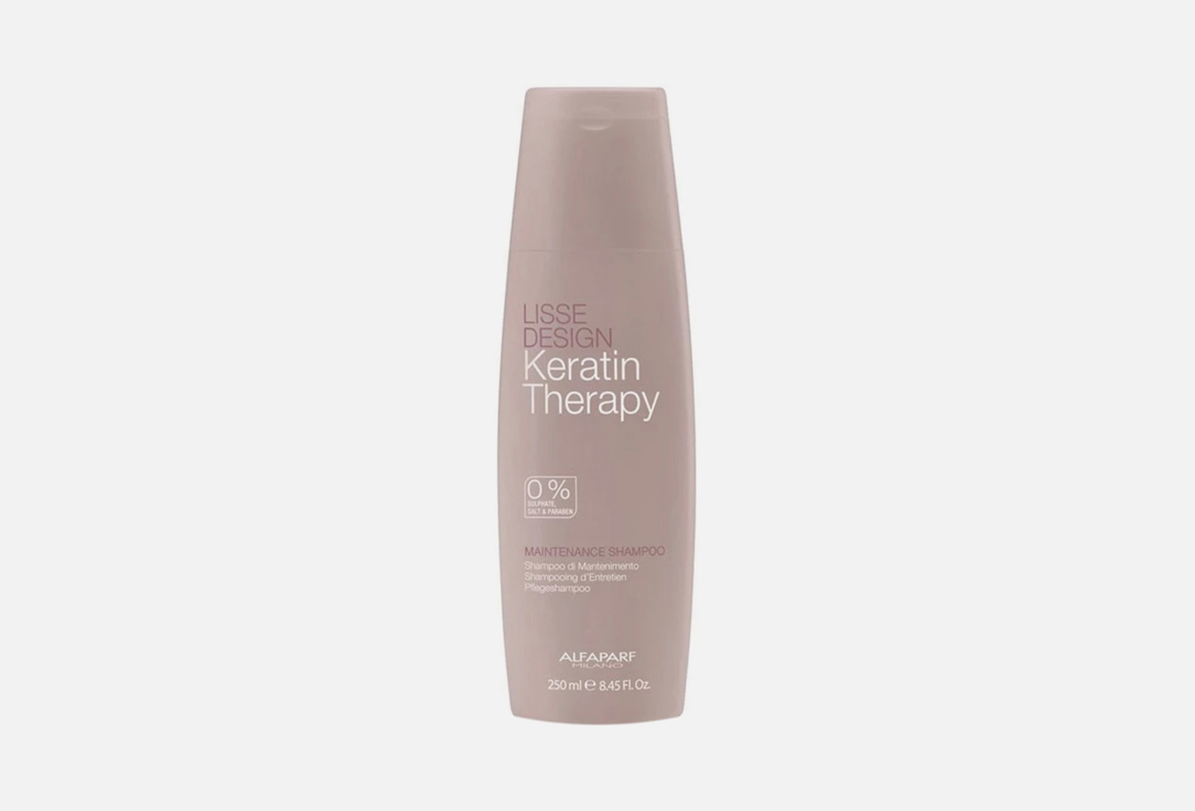 Keratin Therapy Maintenance hair  shampoo Lisse Design