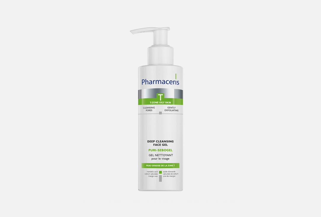 Pharmaceris Face cleansing gel Puri sebogel