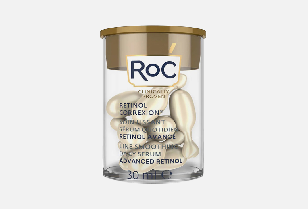 ROC Night Serum Capsules RETINOL CORREXION LINE SMOOTHING