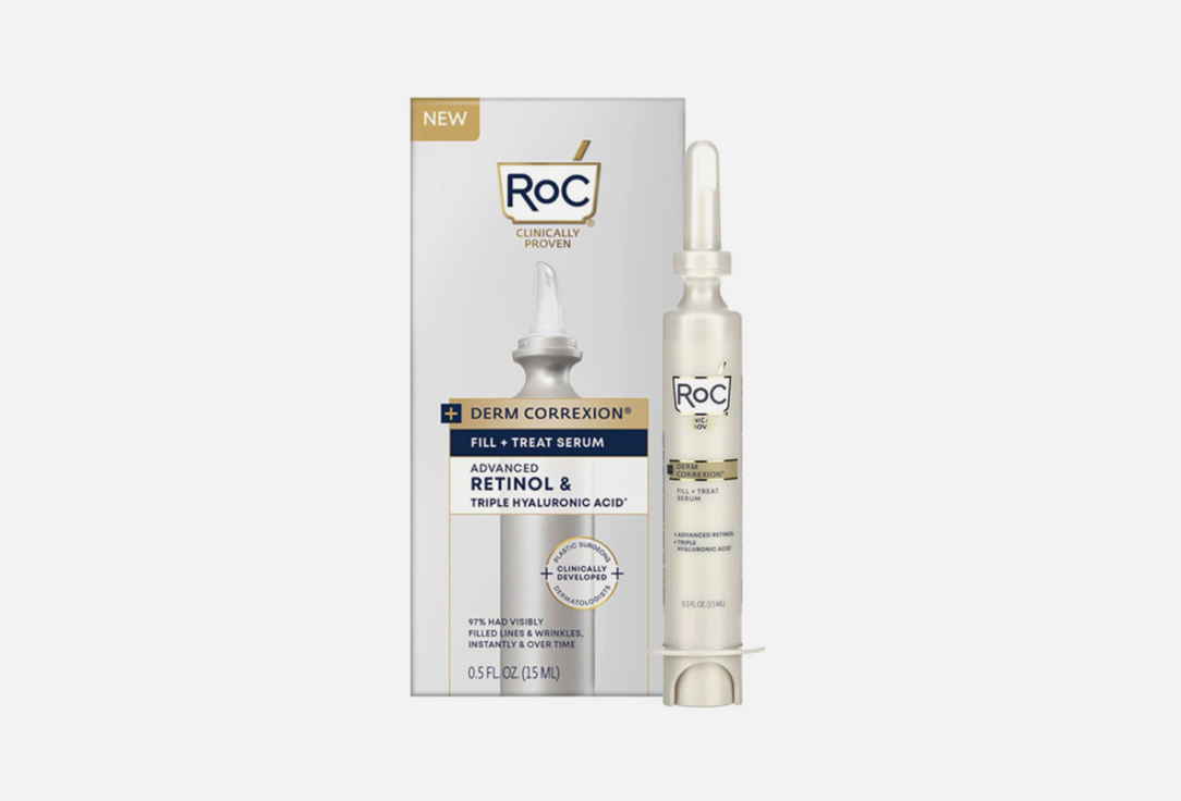 ROC Wrinkle-Filler Serum DERM CORREXION FILL + TREAT