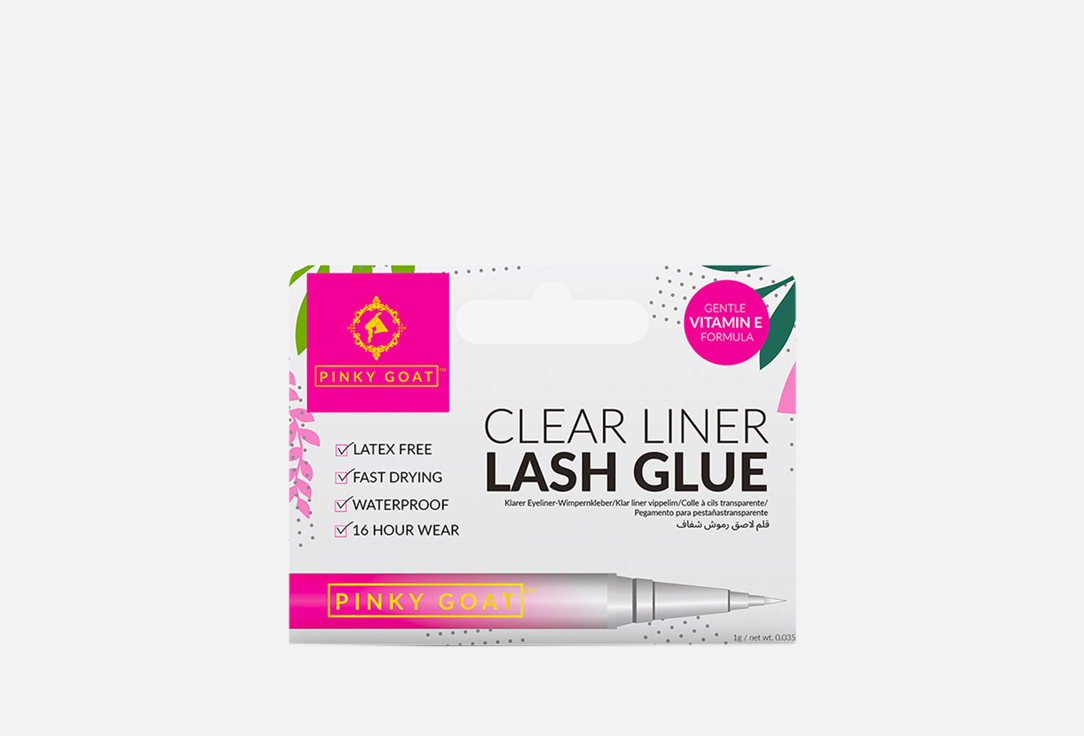 PINKY GOAT Clear Liner & Glue Vitamin E