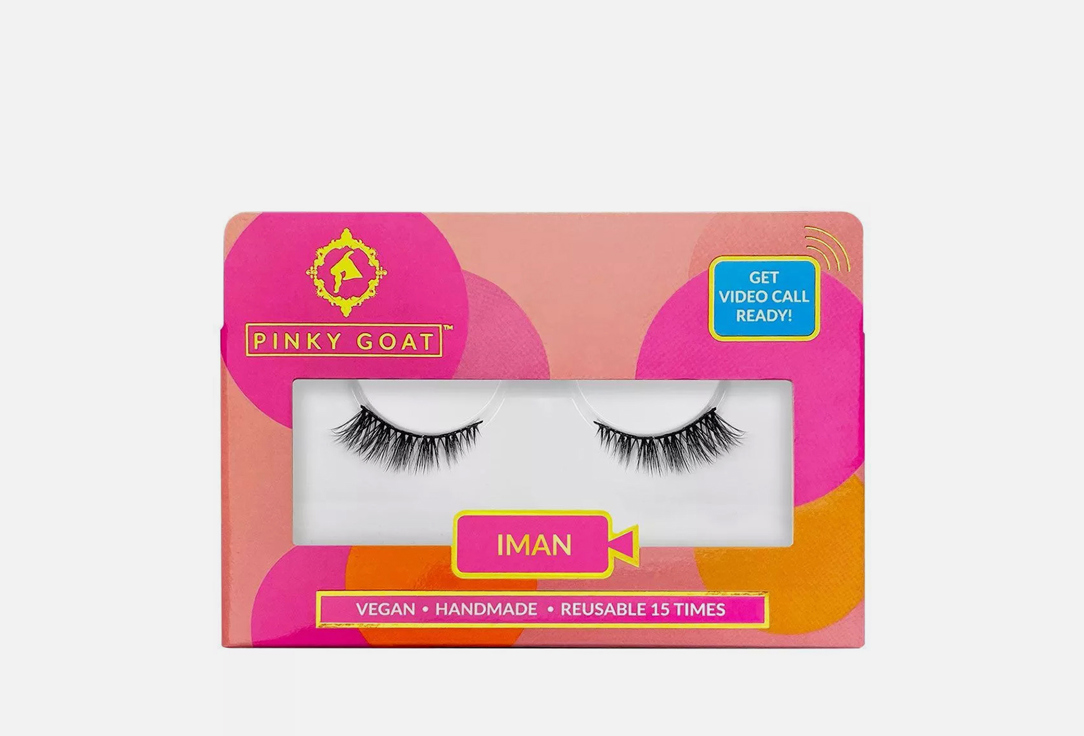 PINKY GOAT Volumising Vegan Lash Iman