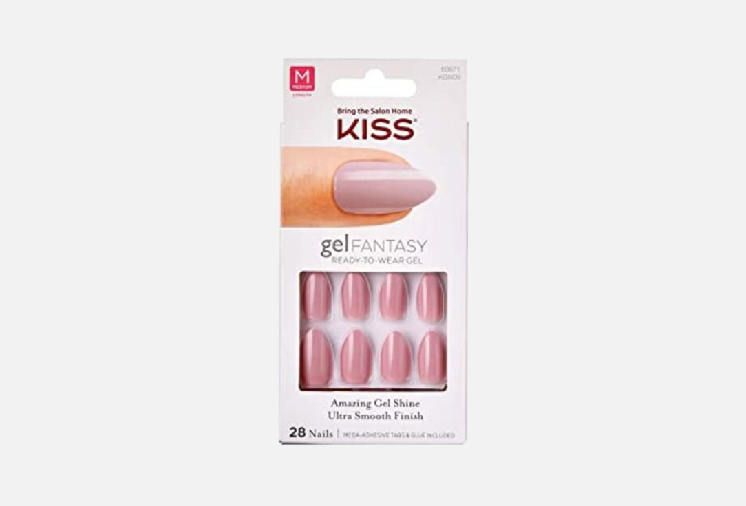 KISS NEW YORK Professional Press-On Gel Nails Gel Fantasy