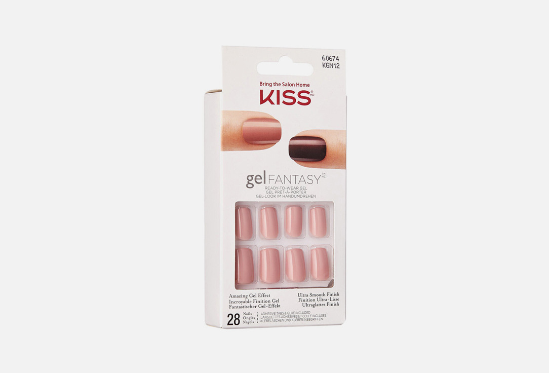 KISS NEW YORK Professional Press-On Gel Nails Gel Fantasy