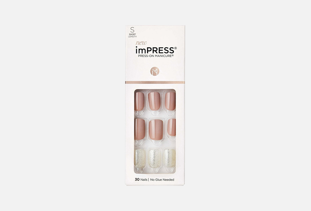 KISS NEW YORK Professional Press-On Gel Nails Impress Color