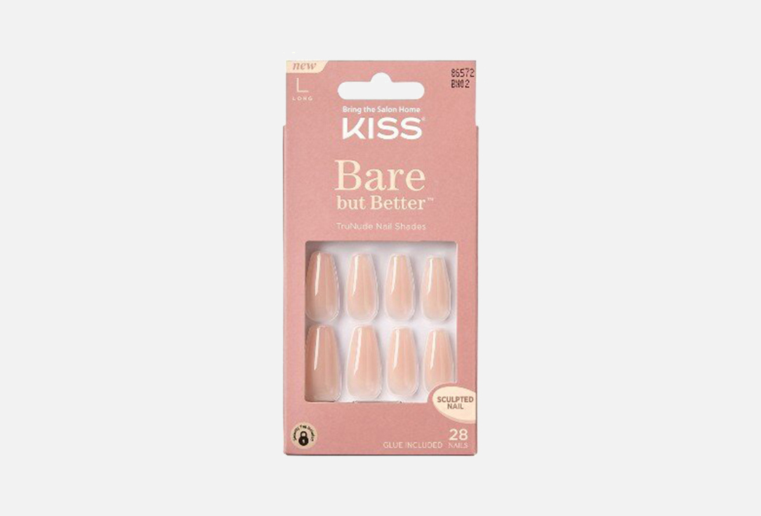 KISS NEW YORK Professional Press-On Gel Nails Bare But Better 