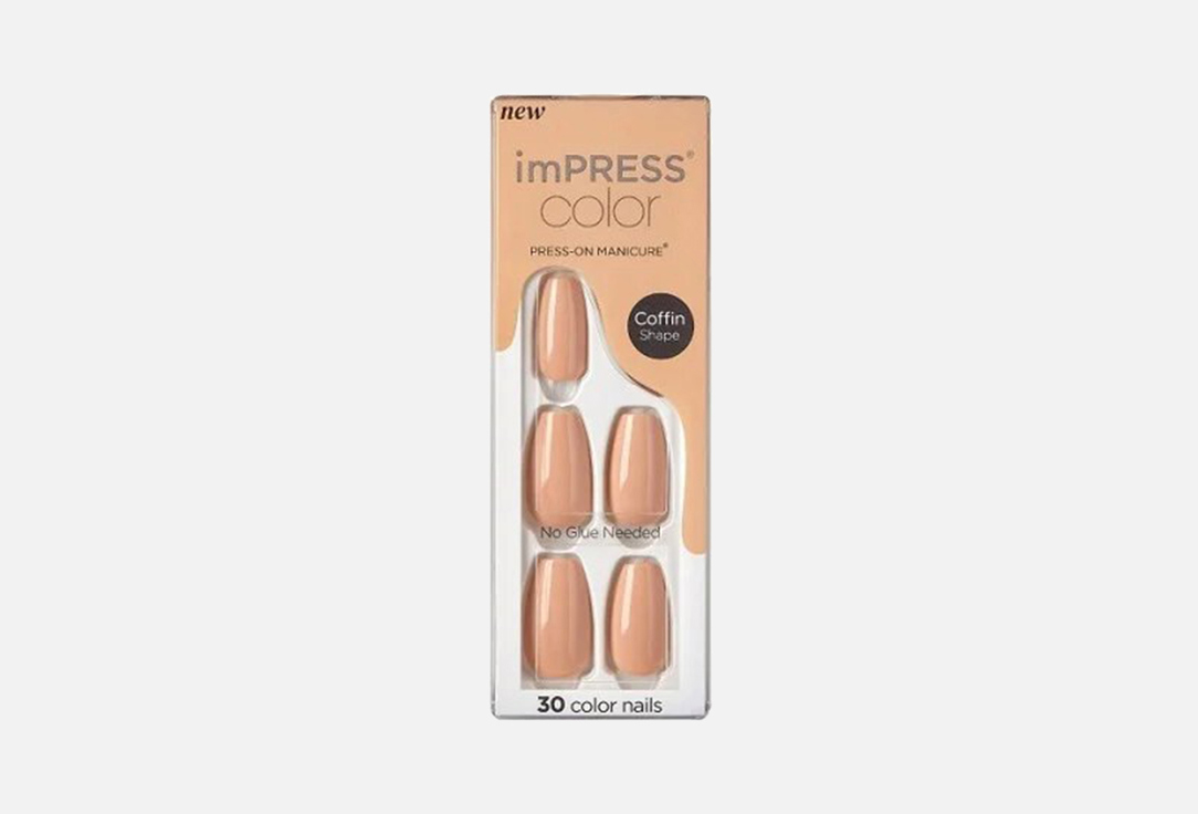 KISS NEW YORK Professional Press-On Gel Nails Impress Color