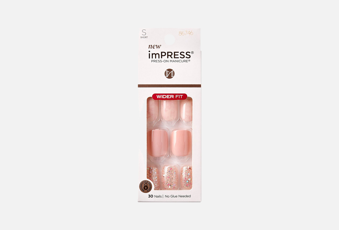 KISS NEW YORK Professional Press-On Gel Nails Impress Color