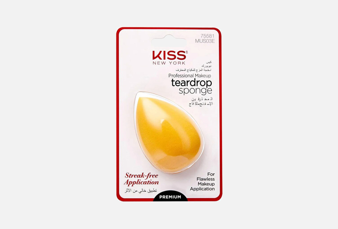 KISS NEW YORK Professional Makeup Sponge Teardrop 