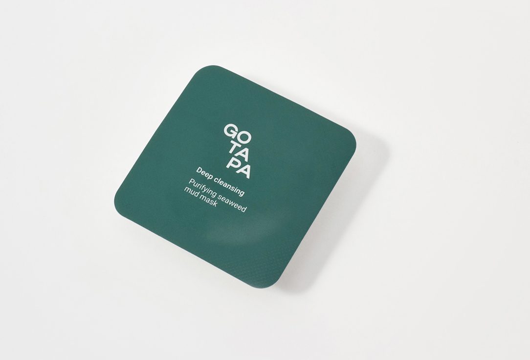 Go Tapa Clay mask with seaweed extract Purifying seaweed mud mask