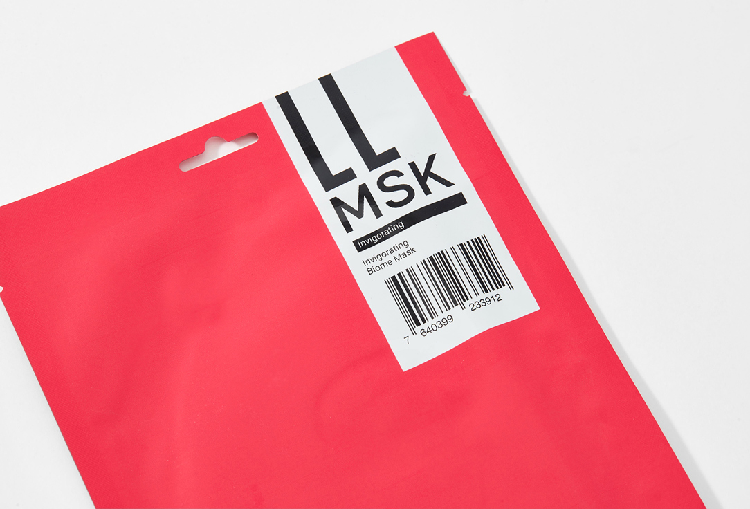 Go Tapa Hydrogel mask for microbiome restoration Invigorating biome mask