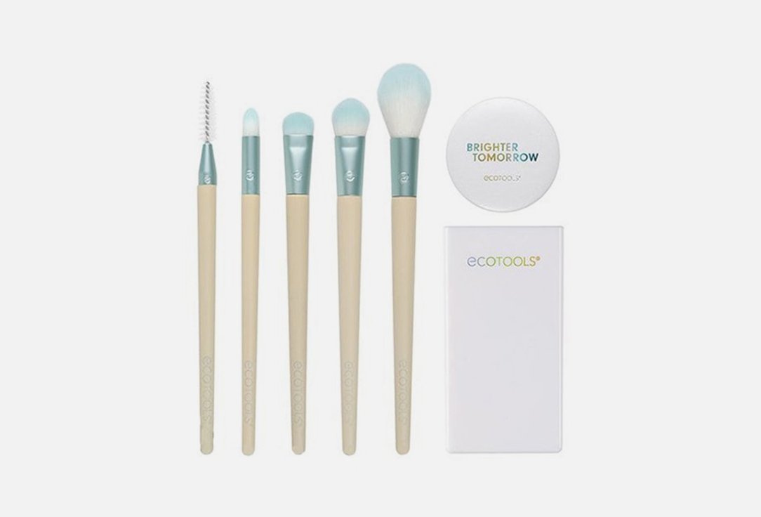 EcoTools Eye Makeup Brush Kit Eye Shine Bright 