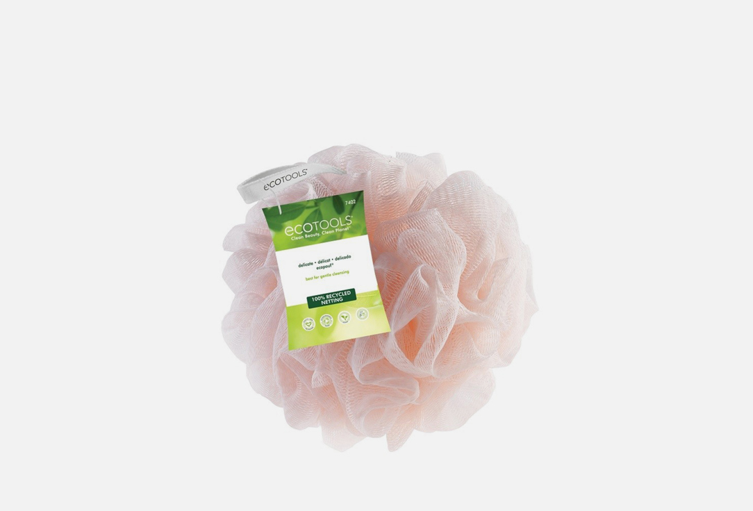 EcoTools Soft shower Sponge Delicate Ecopouf - Pink 