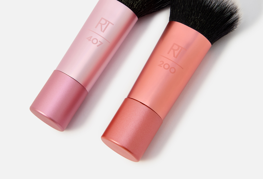 Real Techniques Travel Makeup Brush Set Mini Brush Duo